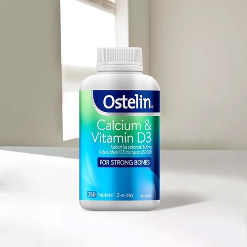 NEW Ostelin Vitamin D &amp;amp;amp; Calcium Tablets Vitamin D And Calcium 250 Tablets