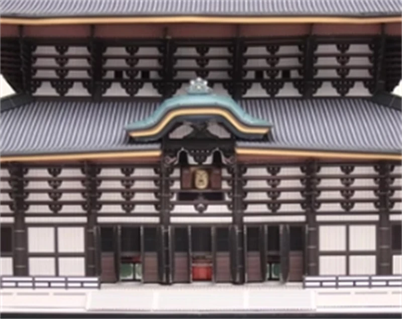 Japan Todaiji Temple Buddha Hall Unassembled DIY 3D Paper Kit Model Gifts - Image 2 of 4