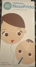 NoseFrida by Fridababy The SNOTSUCKER 1 Nosefrida & 4 Hygiene Filters Brand New!