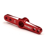 Integy C23855red Aluminum Servo Horn 24t For Hitec Servo R=13mm-19.5mm M2 M3 on sale Integy C23855red Aluminum Servo Horn 24t For Hitec Servo R=13mm-19.5mm M2 M3 on sale