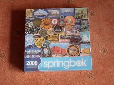 2000-TEILIGES PUZZLE ''BON VOYAGE'' VON SPRINGBOCK (KANSAS) NEU & VERSIEGELT