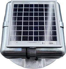 Solar Roofblaster for 3.5" Ribbed Conex Shipping Container (Galvanized)