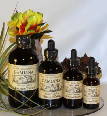 DAMIANA TINCTURE aphrodisiac calm desire heal LOVE herb Wildcraft Folk Extract ~
