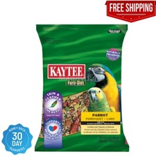 Kaytee Forti-Diet Parrot Feather Health Pet Bird Food, 8 lb Free  Fast Shipping