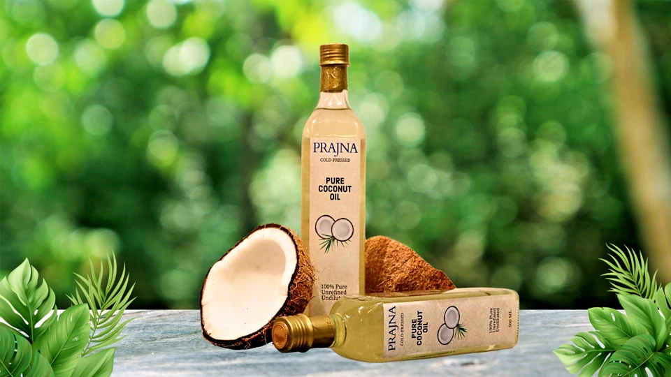 PRAJNA PURE COCONUT OIL 750ML - Image 2 of 3