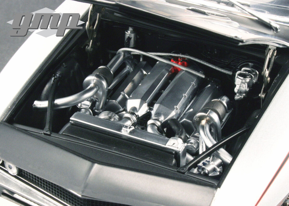 1:18 1967 Chevrolet Camaro Silver 18806 Street Fighter GMP 1:18 1967 Chevrolet Camaro Silver 18806 Street Fighter GMP