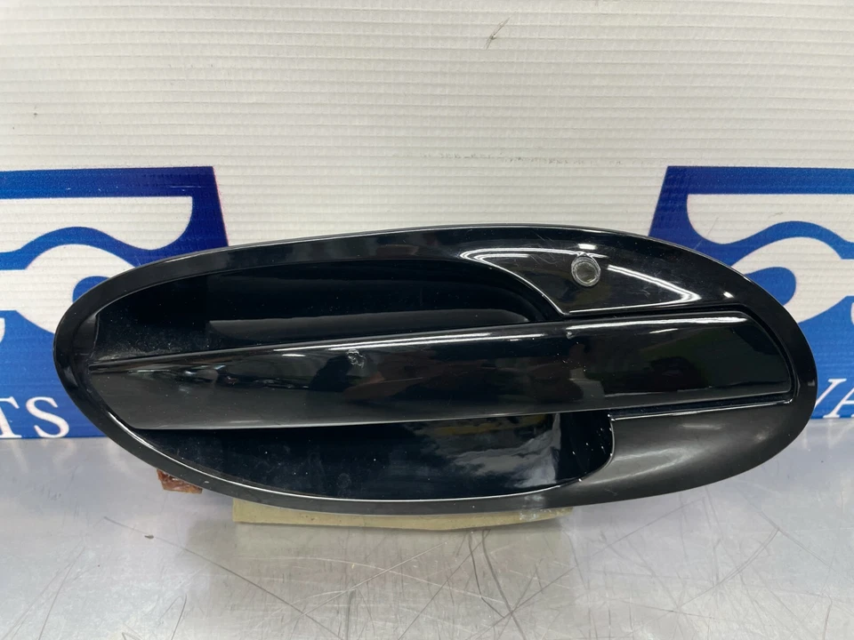 BMW 750i E66 2006 OEM manija de puerta exterior delantera de pasajero negra Foto 2 de 3