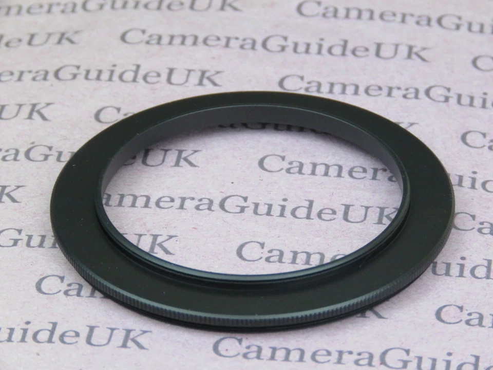 58-72mm 72mm-58mm Male to Male Double Coupling Ring reverse macro Adapter 58-72 - Image 2 of 2