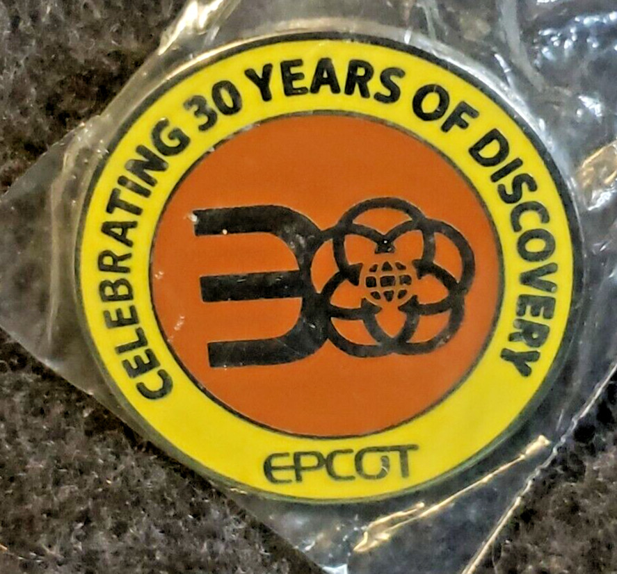 DISNEY PIN EPCOT 30TH ANNIVERSARY CELEBRATING 30 YEARS OF DISCOVERY.. (C19B3)PB1
