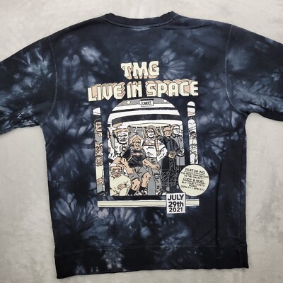 Tiny Meat Gang Shirt Men Medium Sweatshirt Sweater Tie Dyed Live In Space TMG