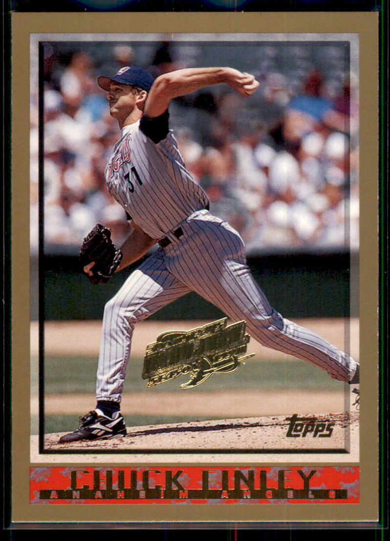 ベリーグッド 1998 Topps Inaugural Devil Rays Chuck Finley #152 Anaheim Angels