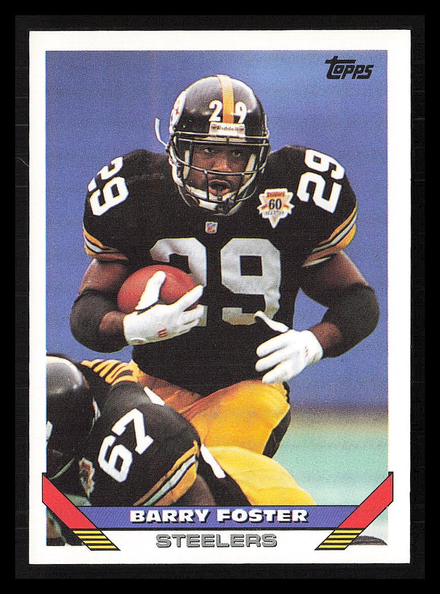 Barry Foster 1993 Topps #140 Pittsburgh Steelers | eBay