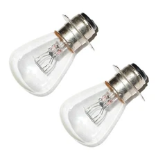 Motorcycle Headlamp Headlight 12V 35/35W P15d.25-3 Type 3 Lug Bulb 2 Units  ECs