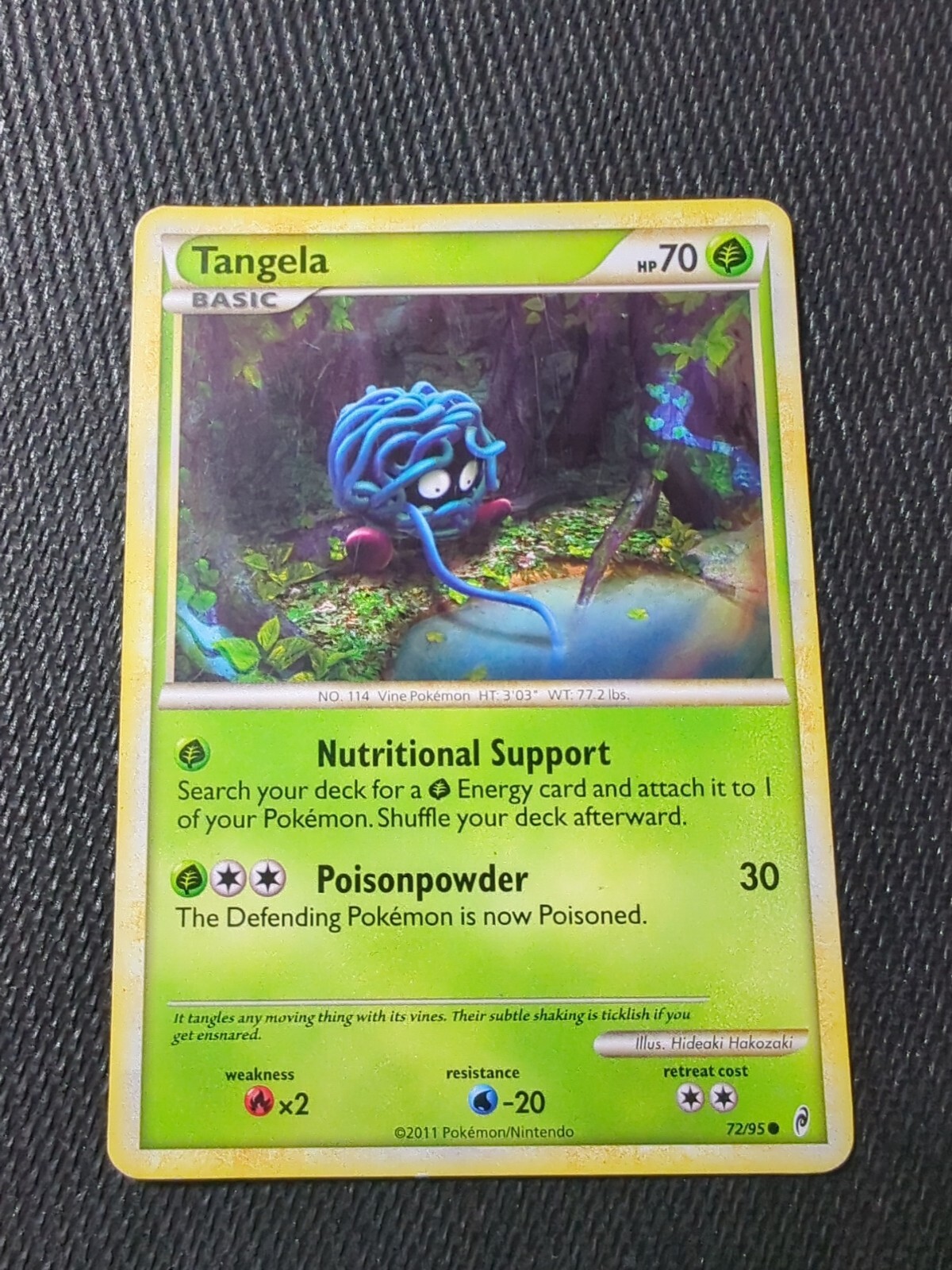Pokémon TCG Tangela Call of Legends 72/95 Regular Common