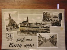 Postkarte Ansichtskarte Mecklenburg Gruß aus Barth (Ostsee) 1/2534