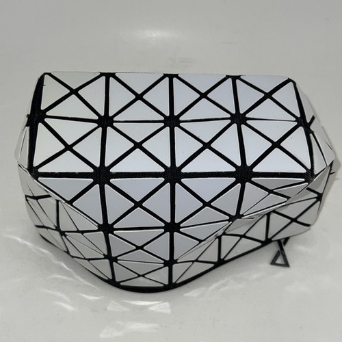 Borsa da viaggio trucco cosmetico con cerniera marsupio autoportante piccola carina nylon e vinile - Foto 4 di 12