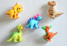 Dino-mite Buttons / Dinosaur Buttons Dress It Up Buttons Jesse James / Shank