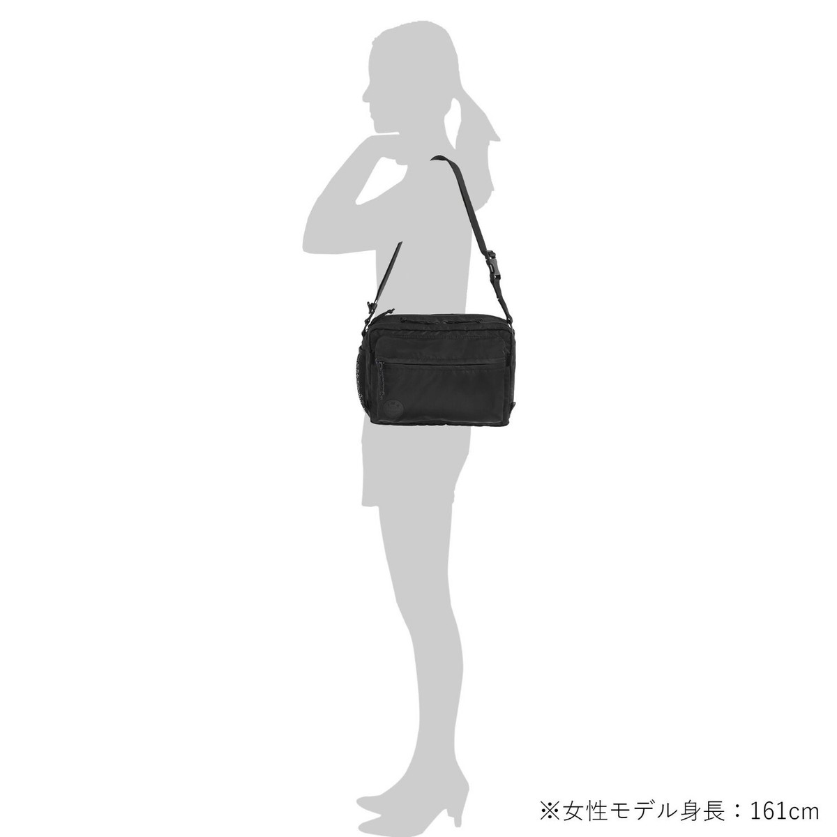 YOSHIDA PORTER POTR PACKS SHOULDER PACK (L) with SOUVENIR BAG 996 