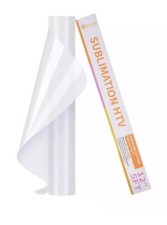 Sublimation HTV 12" X 5FT - Sublimation Vinyl for Light Color Cotton Matte E10