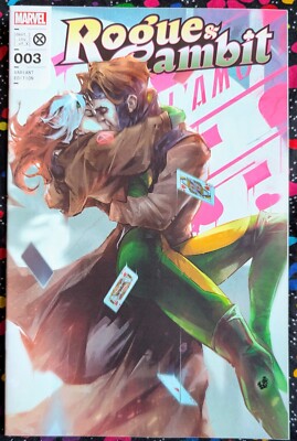 ROGUE & GAMBIT #3 Unknown Comics Ivan Tao Graffiti Wall Variant (MARVEL 2023)