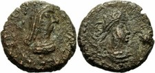 Rheskuporis K&ouml;nigreich Bosporus Constantinus I &AElig; Stater 326/7 Stern Anokhin 772d