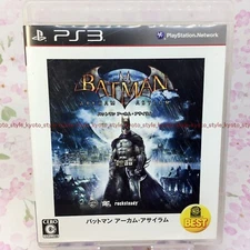 USED PS3 Batman: Arkham Asylum PlayStation3 the Best Version 26395 JAPAN IMPORT