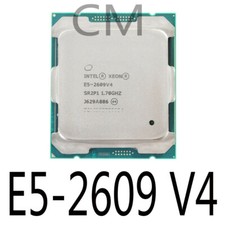 Intel Xeon E5-2609 V4 1.70GHZ 8CORE 20MB L3 CACHE 85W SR2P1 CPU Processor