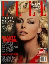 October 2001 ELLE Magazine - CHARLIZE THERON