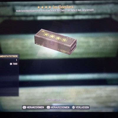 Fallout 76 Des Elektrikers Mod Box (PS4/PS5)
