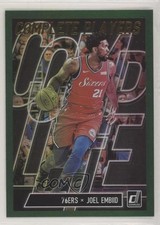 2019-20 Panini Donruss Complete Players Green Flood Joel Embiid #15 h2o