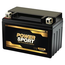 YTX9-BS AGM Motorcycle Battery - 12V 9Ah Sealed Lead Acid Powersports Batteri...