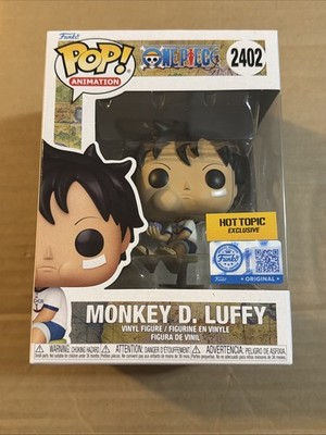Funko POP! One Piece Monkey D. Luffy  #2402  Hot Topic Exc W/ Original Sorter