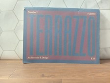TERRAZZO: Architecture & Design, Number 1, Fall 1988⭐️⭐️⭐️⭐️⭐️