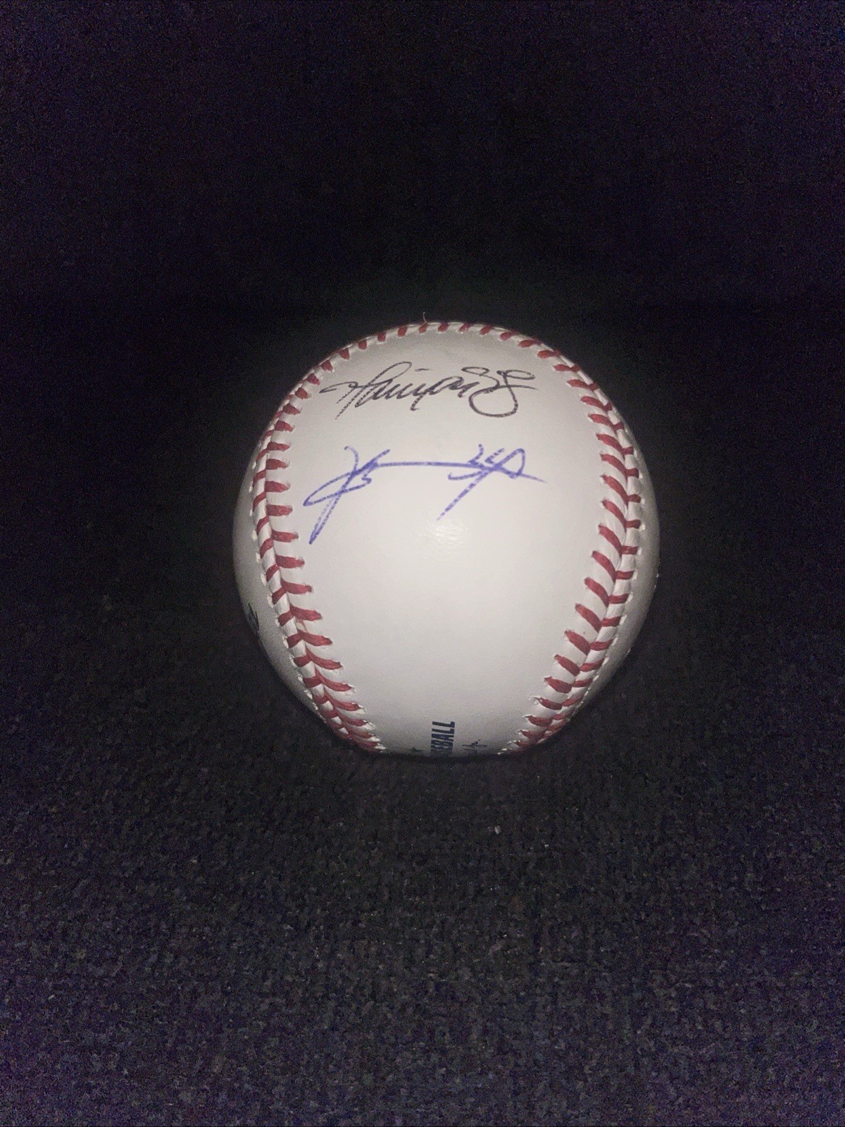 Signed Game Used Austin Wells, Harrison Bader, Kodai Senga Baseball!!!
