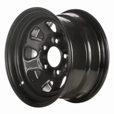 01571 Reconditioned Factory OEM Steel Wheel 15 X 8 Black Full Painted
