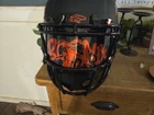 Bo Nix Autographed Denver Broncos all-black, matte-finished  authentic helmet.
