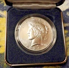 2024-P  Peace Silver Dollar - UNC - US Mint - OGP and COA  -  24XH