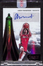 2024-25 Panini Select #IFS-AMN Amen Thompson In Flight Signatures #/249