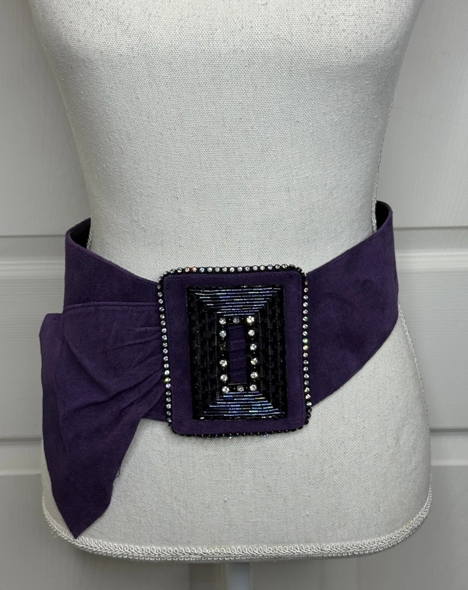 Waist Belt Purple One Size Belts for Women for sale | eBay display picture 3