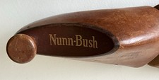 Vintage Nunn-Bush Advertising Wood Shoe Stretcher Form Keeper 7 1/2 Right Foot