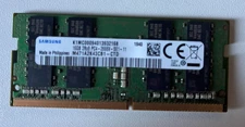 Samsung 2Rx8 PC4-2666V-SE1-11 16GB DDR4 SODIMM RAM