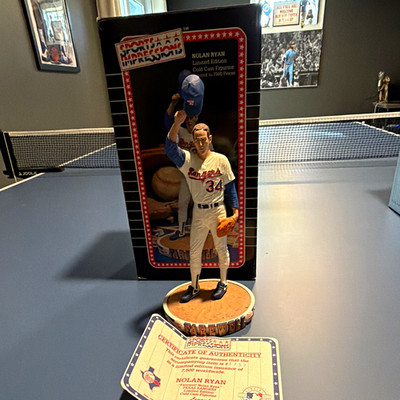 1994 Nolan Ryan Farewell Sports Impressions Figurine #1175/7500 COA Box Rangers