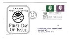 1963 Canada - Ottawa 2c/3c QEII Cameo FDC to Costa Rica - CPO Replacement Cachet
