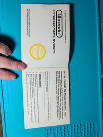 Nintendo NES Instruction Manual Karate Champ