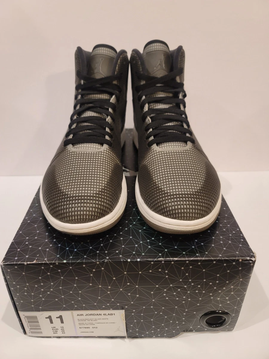 Jordan 4Lab1 Reflect Silver for Sale | Authenticity Guaranteed | eBay