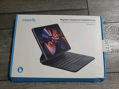 runelk Magnetic Keyboard Case for iPad Air 11'' (M3/M2) & iPad Pro 11'' 1/2/3/4..