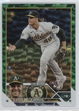 2023 Topps Series 1 Green Foil /499 David MacKinnon #276 10k8