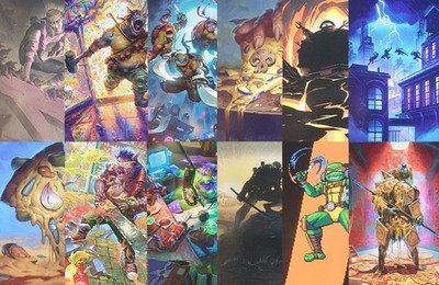 Magic: The Gathering Teenage Mutant Ninja Turtles TMT Art Card MINT