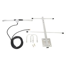 433MHz Outdoor UHF Antenna with 6dBi Gain and For SMA Male Connector RG58 Cable