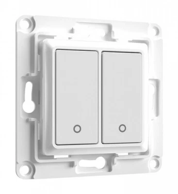 Shelly Wall Switch, 2-fach, weiß